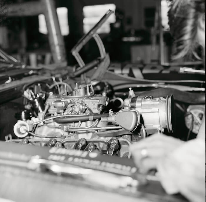 Bill Thomas 427 Camaro Engine Install 11